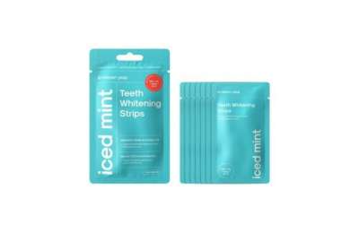 Smilepen Pop Iced Mint Whitening Strips sada bělicích pásek na zuby 7 x 2 ks